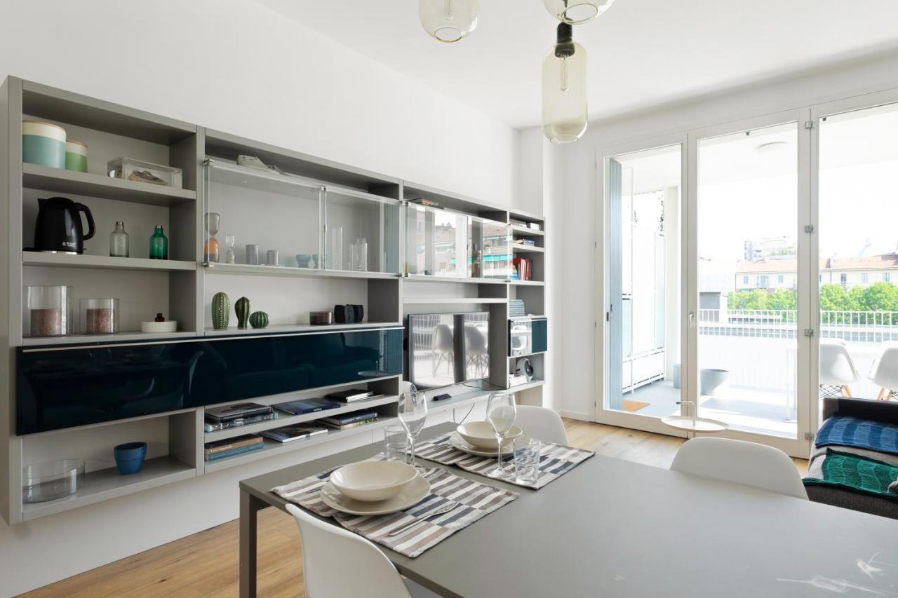 Altido Spacious Apt For 4 With Balcony In Porta Romana Milaan Buitenkant foto
